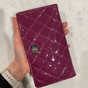 Chanel long flap wallet